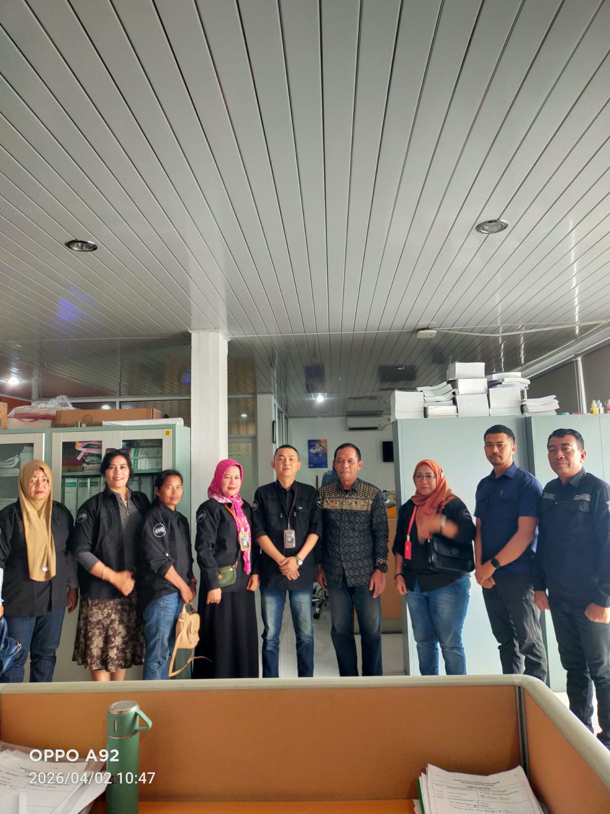 Audiensi Yayasan Duta Aksara Nusantara di KesBangPol Sumut